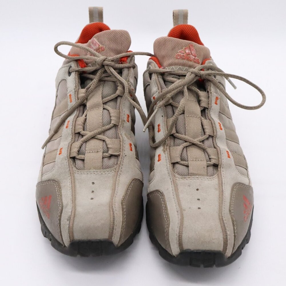 Adidas Cycling Bicycle Biking Shoes Mens Size 7 US (Size 40 EU) - Grey/Orange - Picture 2 of 16